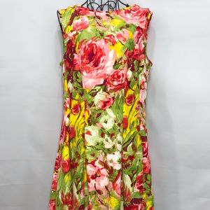 Danny & Nicole Fit and Flare Dress Size 8